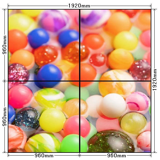 LEDディスプレイ1920×1920