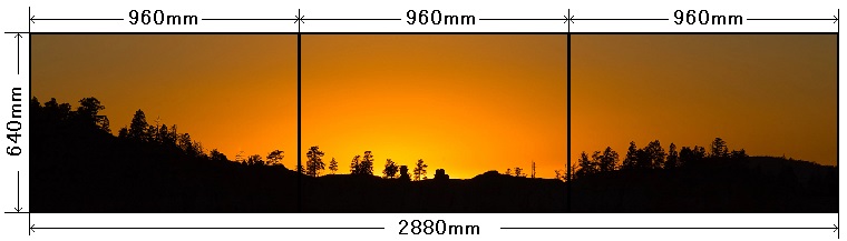 LEDディスプレイ2880×640